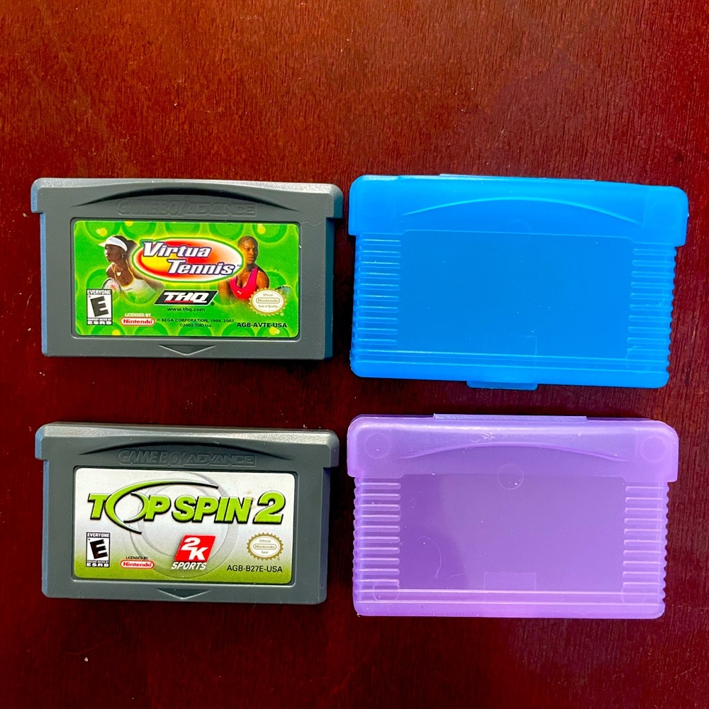 VIRTUA TENNIS & TOP SPIN 2 Gameboy Advance